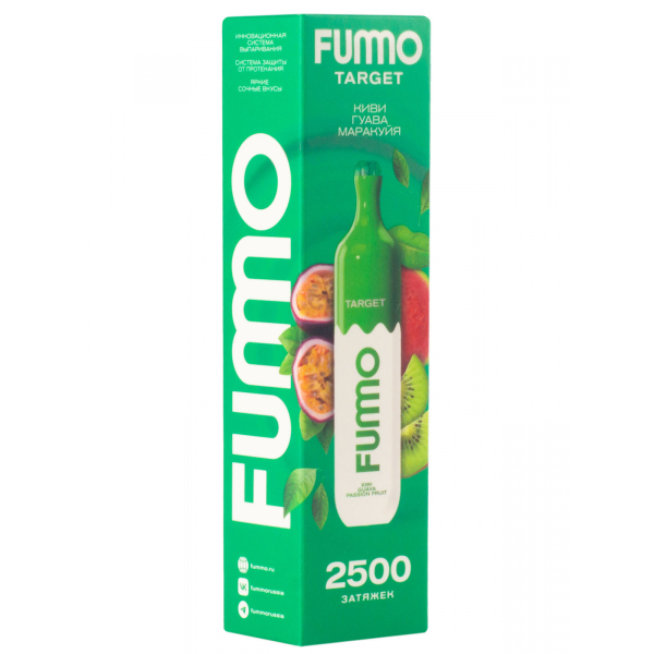 Fummo Target Киви Гуава Маракуйя (2500 Затяжек) в Сочи