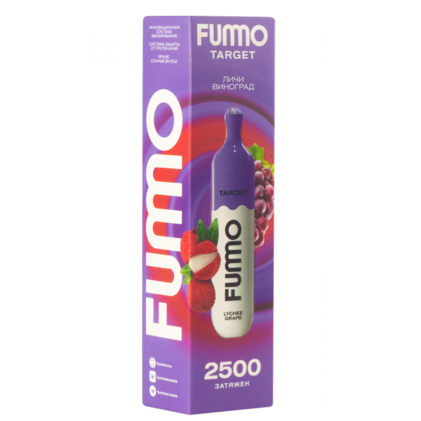 Fummo Target Личи Виноград (2500 Затяжек) в Сочи