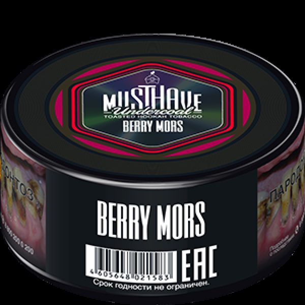 Табак Must Have Berry Mors  25 грамм в Сочи