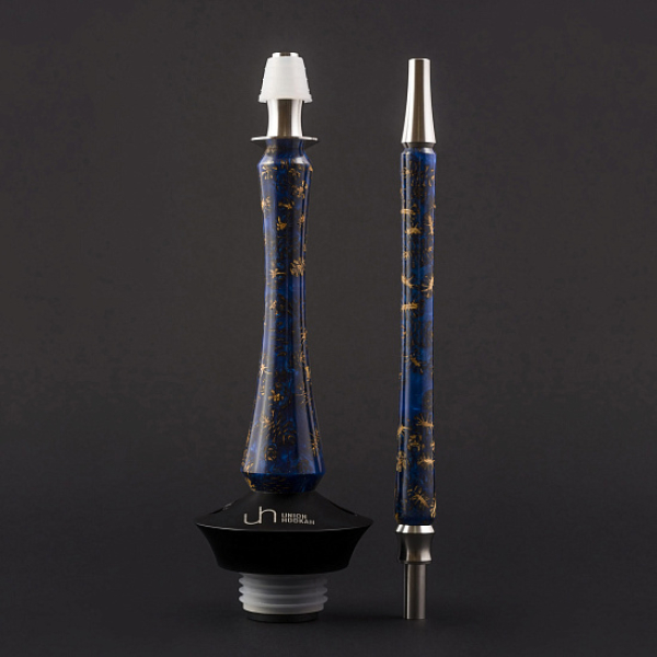 Кальян Union Hookah Sleek Акрил С Шишками Синий  в Сочи