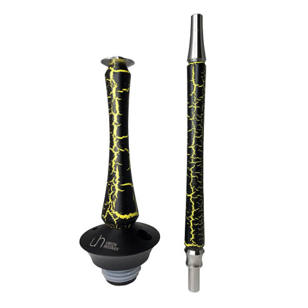 Кальян Union Hookah Sleek Кракле Желтый  в Сочи