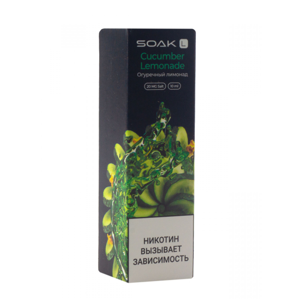 Жидкость Soak Cucumber Lemonade 10 Мл 2 Мг в Сочи