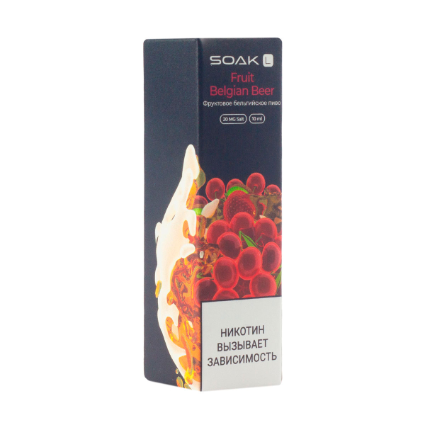 Жидкость Soak Fruit Belgian Beer 10 Мл 2 Мг в Сочи