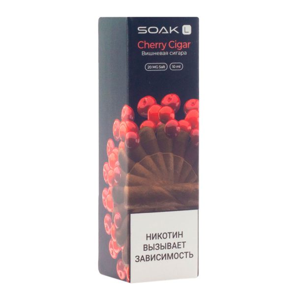 Жидкость Soak Cherry Cigar 10 Мл 2 Мг в Сочи
