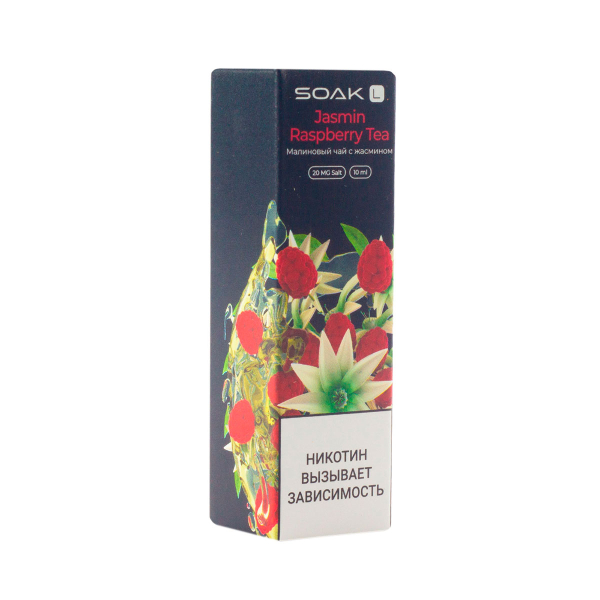 Жидкость Soak Jasmin Raspberry Tea 10 Мл 2 Мг в Сочи