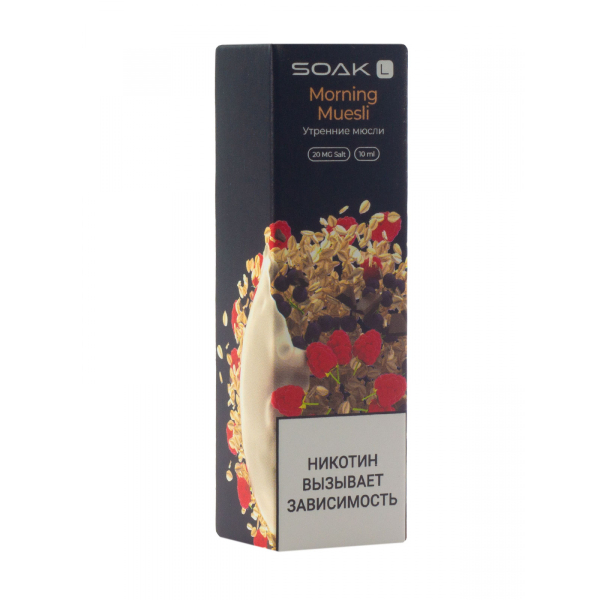 Жидкость Soak Morning Muesli 10 Мл 2 Мг в Сочи