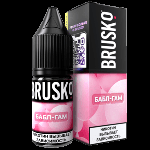 Жидкость Brusko Salt Бабл-Гам10 Мл 2 Мг в Сочи