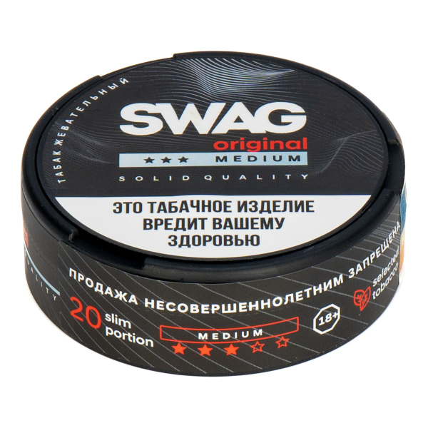 Жевательный табак Swag Medium Original 10 грамм в Сочи