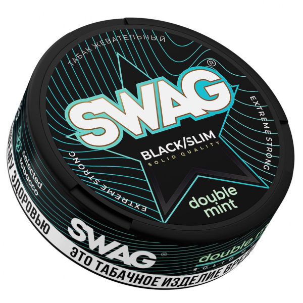 Жевательный табак Swag Strong Double Mint 10 грамм в Сочи