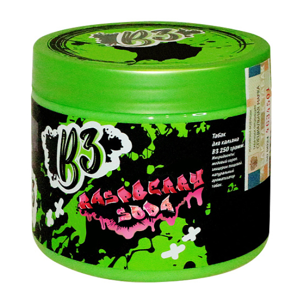 Табак B3 Raspberry Soda  250 грамм в Сочи