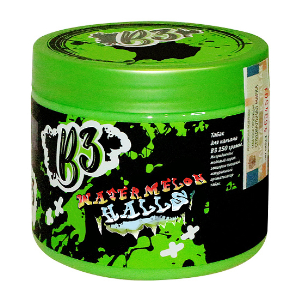 Табак B3 Watermelon Halls  250 грамм в Сочи