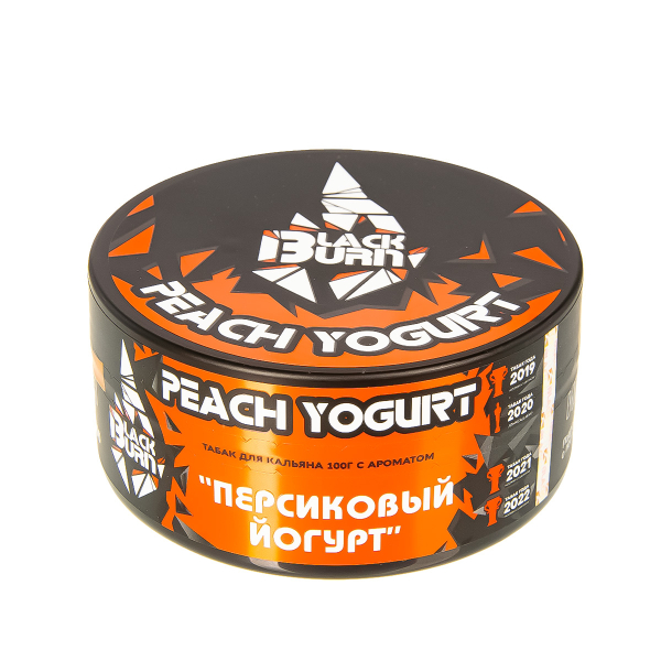 Табак Burn Black Peach Yogurt  100 грамм в Сочи