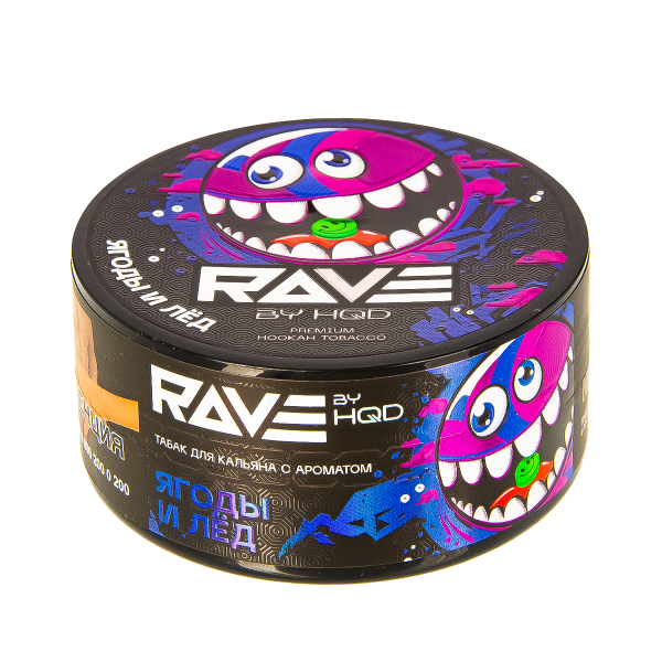 Табак Rave By Hqd Ягоды И Лед  25 грамм в Сочи