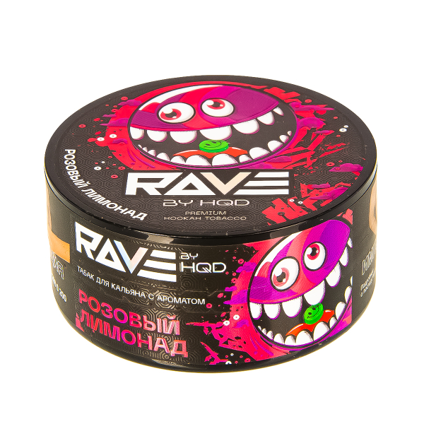 Табак Rave By Hqd Розовый Лимонад  25 грамм в Сочи