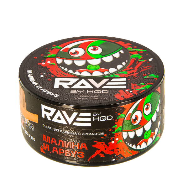 Табак Rave By Hqd Малина И Арбуз  25 грамм в Сочи