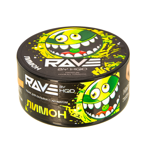 Табак Rave By Hqd Лимон  25 грамм в Сочи