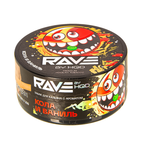 Табак Rave By Hqd Кола И Ваниль  25 грамм в Сочи