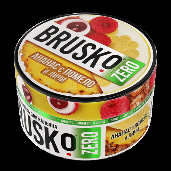 Смесь Brusko Ананас С Помело И Личи (Zero)  250 гр в Сочи