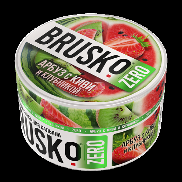 Смесь Brusko Арбуз С Киви И Клубникой (Zero)  250 гр в Сочи
