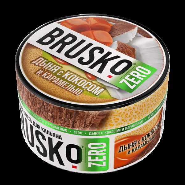 Смесь Brusko Дыня С Кокосом И Карамелью (Zero)  250 гр в Сочи