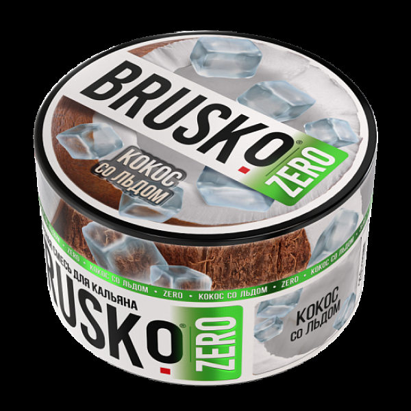 Смесь Brusko Кокос Со Льдом (Zero)  250 гр в Сочи