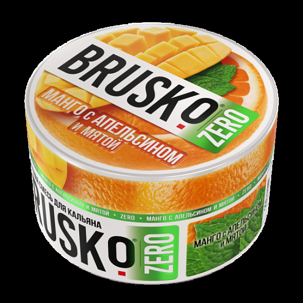 Смесь Brusko Манго С Апельсином И Мятой (Zero)  250 гр в Сочи