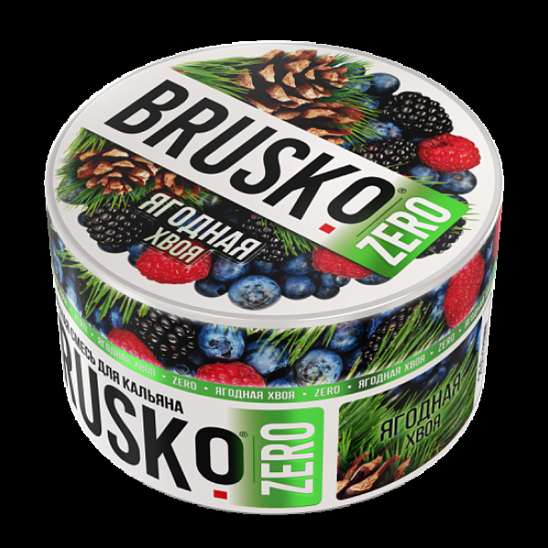 Смесь Brusko Ягодная Хвоя (Zero)  250 гр в Сочи