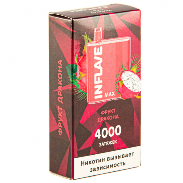 Inflave Max Фрукт Дракона (4000 Затяжек) в Сочи