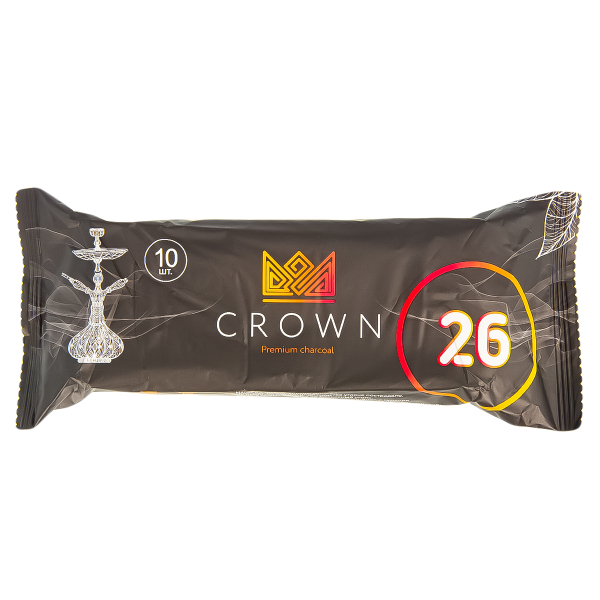 Уголь Crown Кокосовый 10 Шт (26 Мм) в Сочи