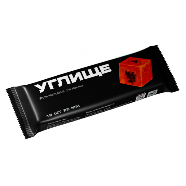 Уголь Углище Кокосовый 12 Шт (25 Мм) в Сочи