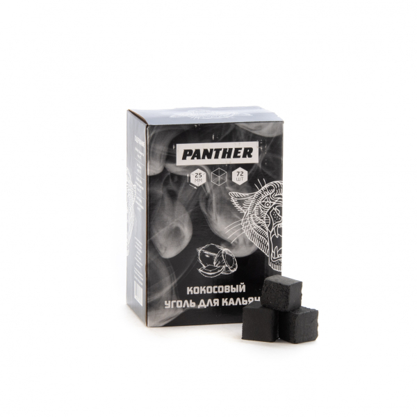 Уголь Кокосовый Panther 72 Шт (25 Мм) в Сочи