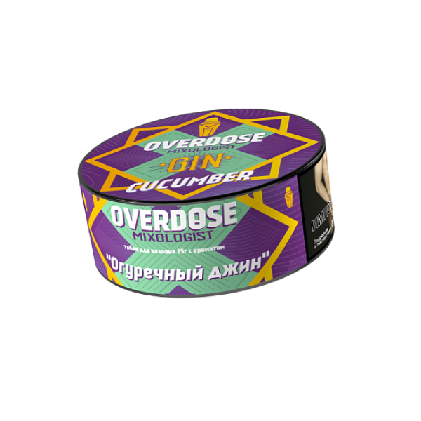 Табак Overdose Gin Cucumber   25 грамм в Сочи