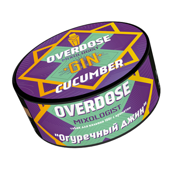 Табак Overdose Gin Cucumber  100 грамм в Сочи