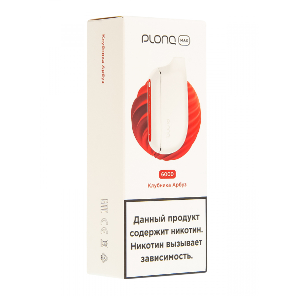 Plonq Max Клубника Арбуз (6000 Затяжек) 20 Мг в Сочи