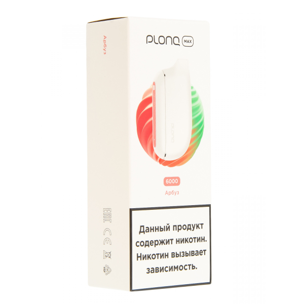 Plonq Max Арбуз (6000 Затяжек) 20 Мг в Сочи
