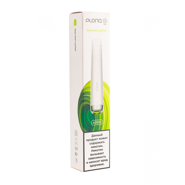 Plonq Plus Pro Груша Киви Личи (4000 Затяжек) 20 Мг в Сочи