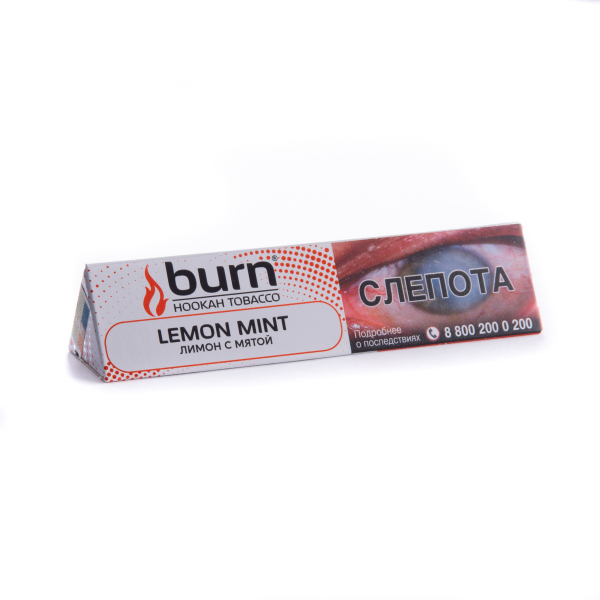 Табак Burn Lemon Mint  25 грамм в Сочи