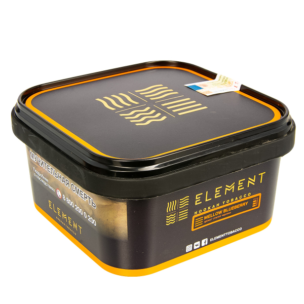 Табак Element Земля Mellow Blueberry  200 грамм в Сочи