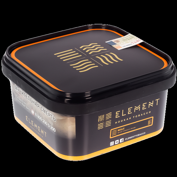 Табак Element Земля Maui  200 грамм в Сочи