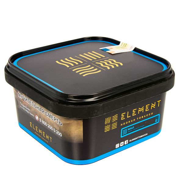 Табак Element Вода Maui  200 грамм в Сочи