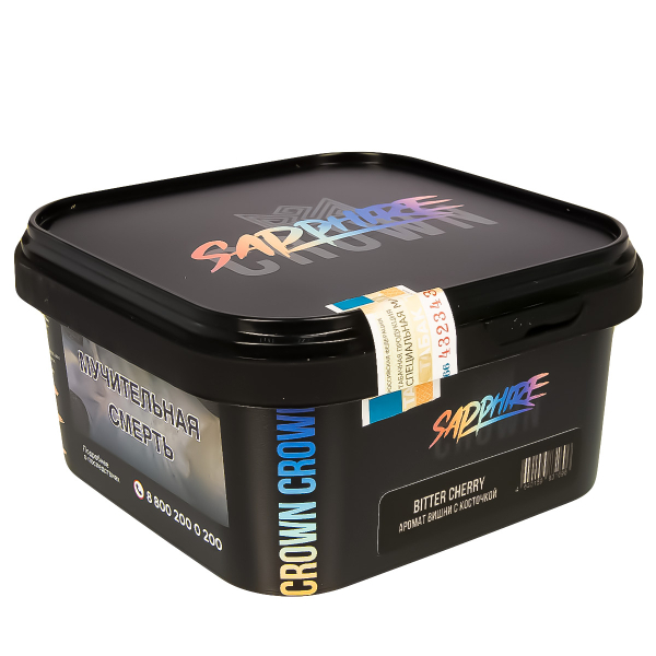 Табак Sapphire Crown Bitter Cherry  200 грамм в Сочи