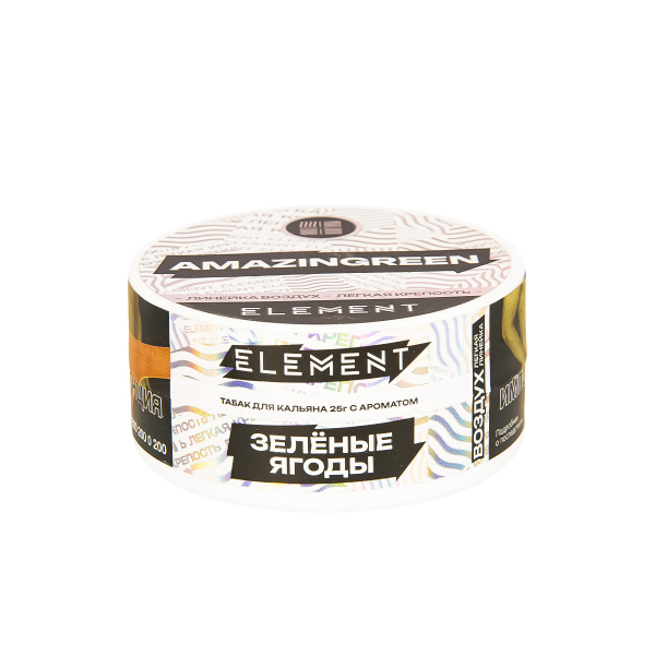 Табак Element Воздух Amazingreen New  25 грамм в Сочи
