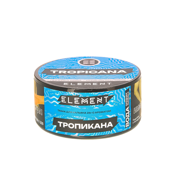Табак Element Вода Tropicana New  25 грамм в Сочи