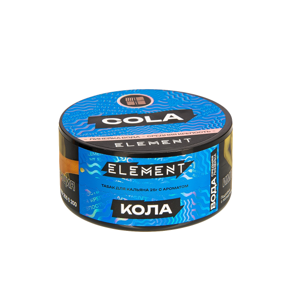 Табак Element Вода Cola New  25 грамм в Сочи