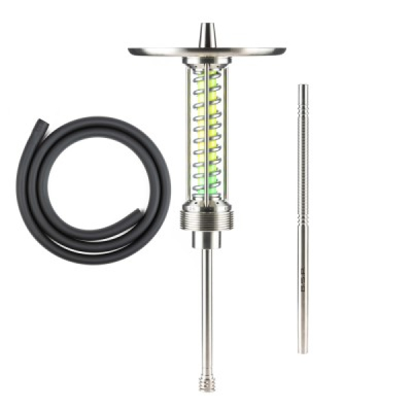 Кальян Bsp Hookah Cybertank Yellow Green Chrome в Сочи