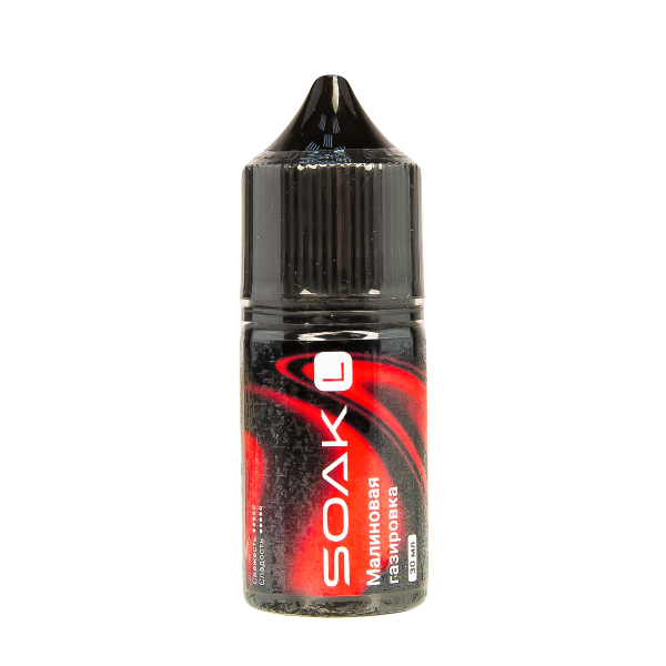 Жидкость Soak L30 Raspberry Soda 30 Мл 2 Мг в Сочи