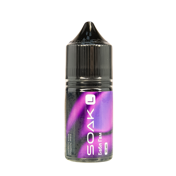 Жидкость Soak L30 Bubble Gum 30 Мл 2 Мг в Сочи