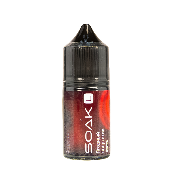 Жидкость Soak L30 Berry Energy Drink 30 Мл 2 Мг в Сочи