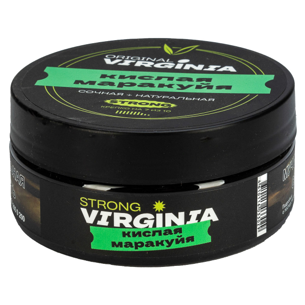 Табак Original Virginia Strong Кислая Маракуйя  100 грамм в Сочи