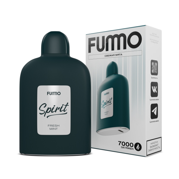Электронка Fummo Spirit Свежая Мята  в Сочи